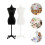Dress Form Mannequin for Sewing with Base Stand 6PCS 1