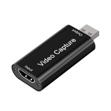USB2.0 to HDTV Video Capture Card 1080P 30Hz Video Recording Device Transfer Record for Recording Live Streaming