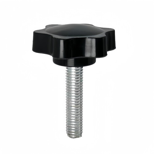 Hex Shaped Clamping Knob Thread Knob Screw for Umbrella Base Replacement