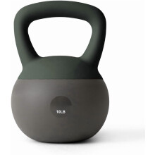 Kettlebell souple, ensemble pour musculation et entraînements, base rembourrée à côtés souples, poignée large - pour hommes, femmes et