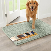 Chenille dørmåtte indendørs entré 30x20 tommer