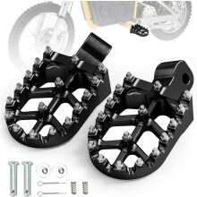 Podnóżki do motocykla terenowego, podnóżki, pedały CNC do MX650 500MX650MX500SX500MX350, elektryczny motocykl terenowy, czarny