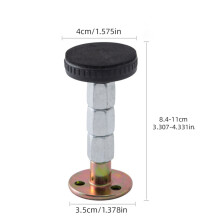 Stabilisateur de tête de lit réglable avec coussinets en EVA – Anti-tremblements, soutien silencieux pour un sommeil paisible, protection murale