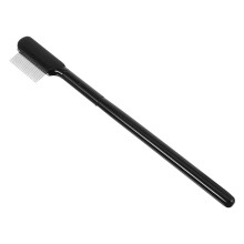 Perie tip bobină pentru ondularea genelor cu finisaj negru elegant, 1 bucată pentru coafare
