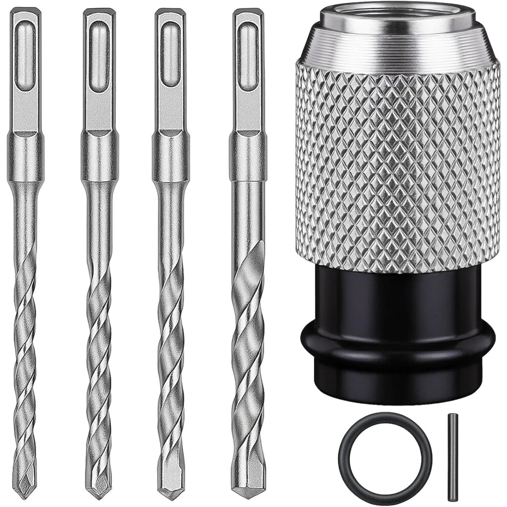Rotary Hammer Adapter With Impact Drill Bits Set, Compatible With 2026 Rotary Hammers, Electric Drill To Hammer Conversion 9450273038636