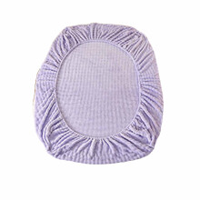 Drap-housse en velours peluche lapin – Protège-matelas d'hiver épais, compatible avec les lits simples standard