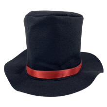 Pălării de top, accesorii pentru costum de domn, decor din pâslă, reutilizabile, pentru adulți, Halloween, Crăciun, sărbători