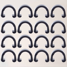 100Pcs Brake Clips Plastic Black for Outdoor Riding