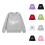 Kids letter print sweater long sleeve warm 1