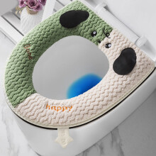 Housses de siège de toilette, modèles d'hiver, coussins et housses de siège de toilette en peluche, sièges de toilette épais et lavables.