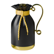 Carafe à café isotherme en verre avec grande capacité, idéale pour la famille, les restaurants et un usage quotidien.