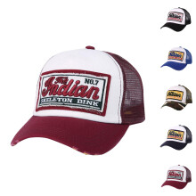 Hats for Men Solid Color Breathable Baseball Cap Adjustable Summer Outdoor Sports Baseball Hat for Men Travel Golf Fishing