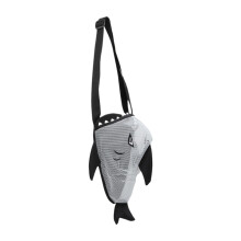 Kids Shark Beach Bag Shell Collecting Pouch 25 x 18 x 15cm Versatile Accessories Black