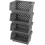 4-Pack Large Plastic Stackable Storage Basket, Plastic Kitchen Stacking Baskets, Grey 1