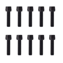10Pcs Bicycles Stem Bolts, Steel Bike Stem Screw 5x20mm/M6x20mm Bike Bolts Bike Handlebar Screw Socket Screw Stem Part
