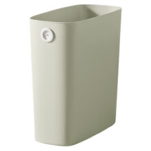 Small Trash Can PP TPR Plastic Wastebasket For Bathroom Bedroom Kitchen