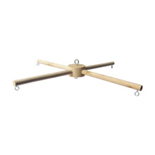 Wooden Mobile Frame Kit Bed Toy DIY Decoration Decorative Easy to Install Hanger with Screw