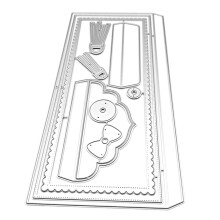 Carbon Steel Scrapbooking Embossing Envelope Set Stencil, DIY Printing Steel Mould for Album Paper Card Making