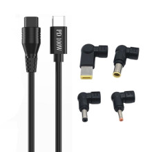 USB C PD10W Charger Adapter Cable For Powerful Laptops With 100W Output And Multiple Connectors Set