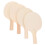 Beige Wooden Table Tennis Racket Blanks For Customizing 4pcs 11