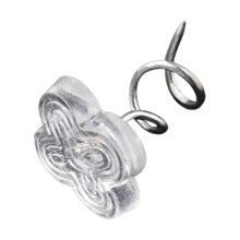 Twisting Pin Clear Head 100 Piece