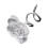 Twisting Pin Clear Head 100 Piece 1