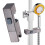Adjustable Shower Bracket – 360 Rotatable, Sliding Sleeve, Compatible with Square/Rectangular Pipe 1