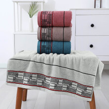 Grande serviette de bain en coton | 71 x 140 cm | Serviette de douche à séchage rapide | Serviette légère pour la salle de sport, les voyages,