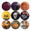 Halloween-papperstallrikar, 20-pack engångstallrikar för dessert 1