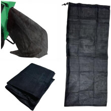 24x48" Large Capacity Wood Chipper Collection Bag, Reusable, Compatible with Park Lawn Shredders