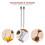 1Pair Grey Silicone Dual-Use Chopstick Spoon for Home Kitchen Gadgets 11