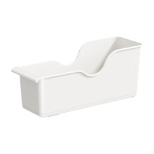Storage Bin with Wheels Rolling Storage with Handle Container for Shelf Cupboard