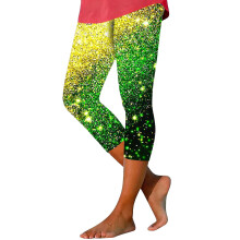 Women's St Patrick's Day Leggings High Waisted Soft Shamrock