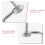 Adjustable Pasta Maker Clip Silver Alloy Fixing Clamp Accessory 6