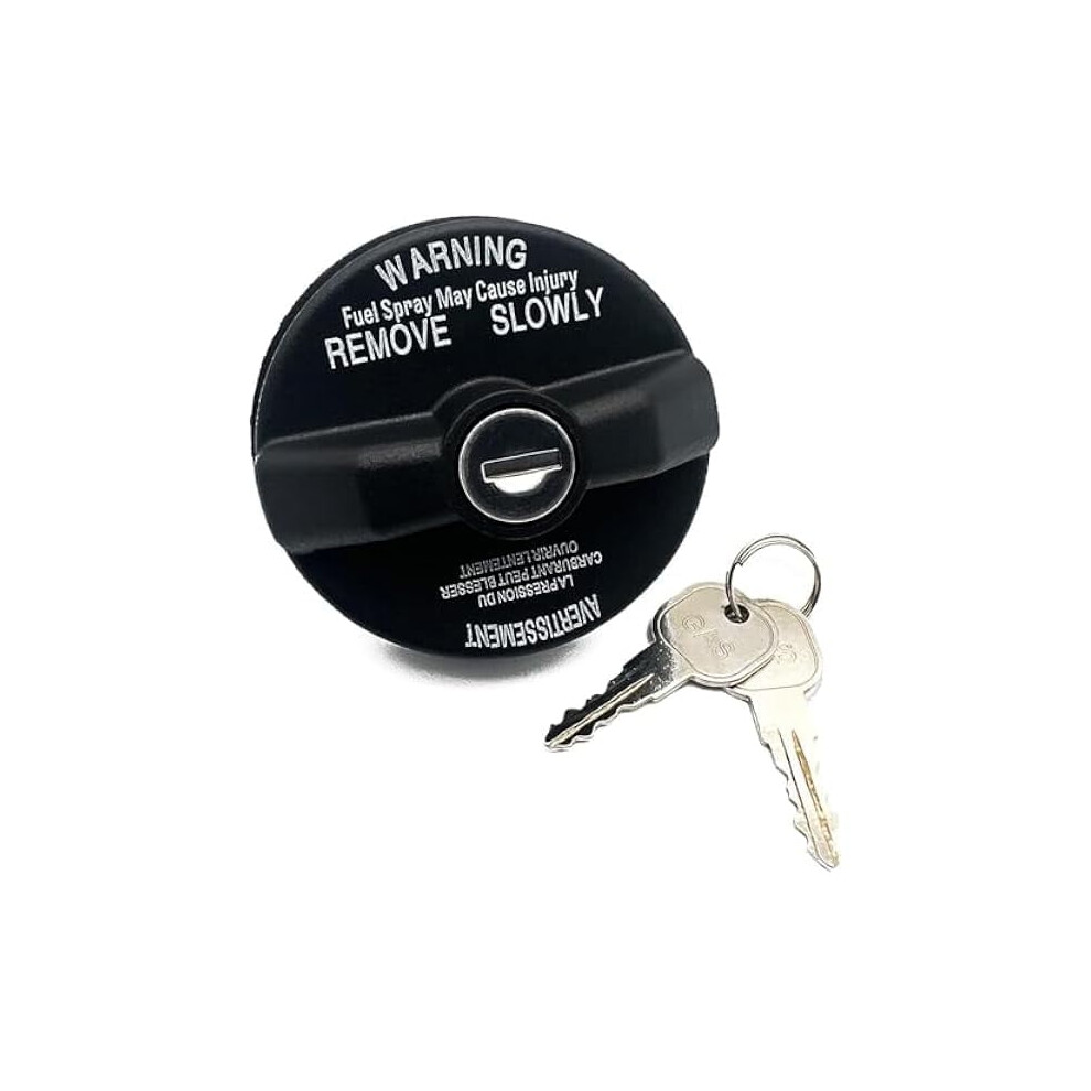 Locking Gas Cap Compatible With 05278655Ab/5278655Ab For Chrysler, Dodge, Jeep, Ram Â Black 9402001276193