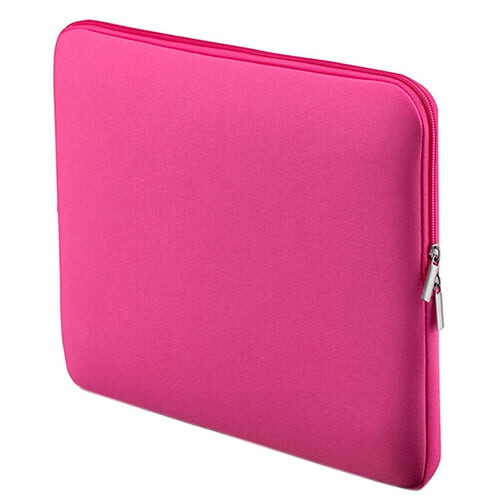Capa protetora para laptop, compatível com notebooks Pro/Air de 11, 13 e 15 polegadas, cor rosa.