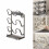 Porte-couvercles noirs pour placard ou plan de travail (12 pièces) 1