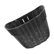 Panier en rotin pour guidon de vélo enfant noir