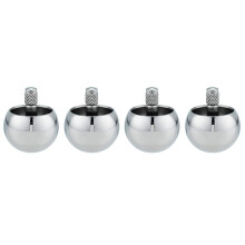 Tippe Top Metal Flip Over Toy Stainless Steel Silver
