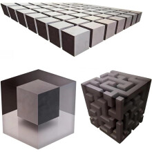 Vinilo decorativo de esquina con ilusión óptica 3D: adhesivo removible para sala de estar, oficina o dormitorio; compatible con paredes lisas.