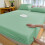Fitted Sheet King Size 72x79 Inch Deep Pocket Green 1
