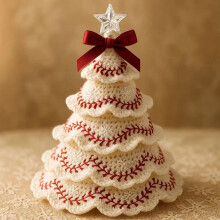 Handmade Football/Baseball Crochet Christmas Tree Ornaments DIY Sports Themed Knit Christmas Tree Kit for Sports Fans Holiday Decor