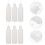 6Pcs White Hdpe Glue Bottles Reusable Tip Applicator for DIY Precision 2