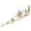 Brautkrone in Gold Hochzeitskleid Haarschmuck 8