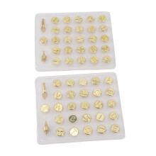 Punta di bruciare in ottone professionale per legno, carta, pelle, zucca, 3 misure