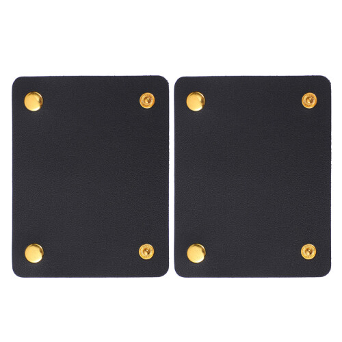 2Stk Leder Griffhülle PU Schutzbandage Handtaschengriff 2