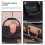 2Stk Leder Griffhülle PU Schutzbandage Handtaschengriff 8