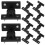 10Pcs Nylon Push-on Furniture Joints Quick-Fit Panel Support Clips 10