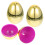 10Stk Kunststoff Ostereier Gold Glänzend Kinder Party 5
