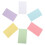 300 Sheets Colored Index Flash Cards Portable Note Cards 10